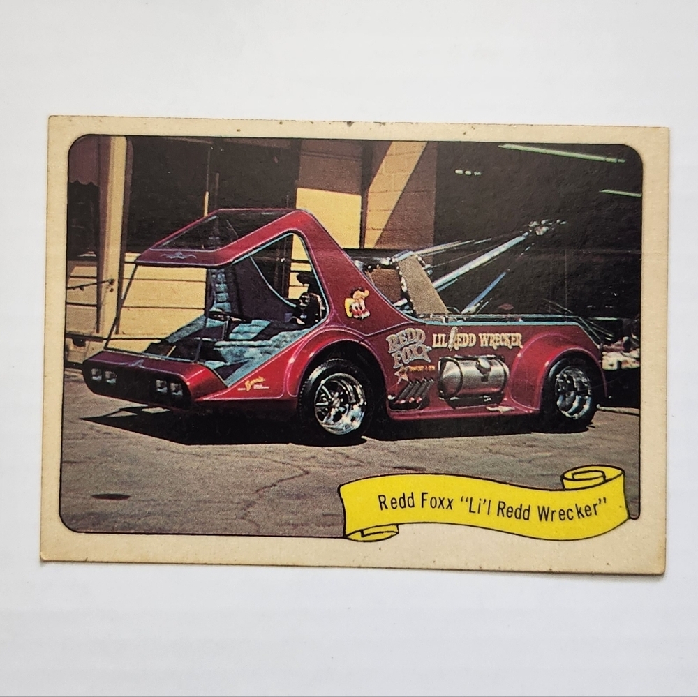 Vintage 1970  GEORGE BARRIS Kustom City Sticker - LIL’ REDD WRECKER  Redd Foxx - Picture 2 of 11
